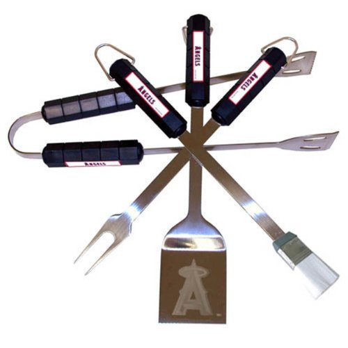 Siskyou MLB Los Angeles Angels 4 Piece BBQ Set