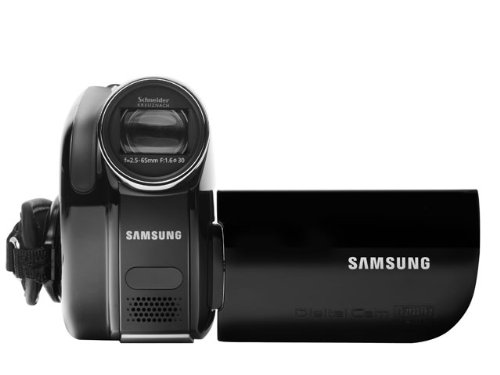 Samsung VP-DX100 DVD-Camcorder, '800K, 6,4 cm (2,5 Zoll) LCD, 34X