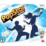 New XS Games Pop Star Guitar Nintendo Wii 50+ Pop Hits Including Miley Cyru ....