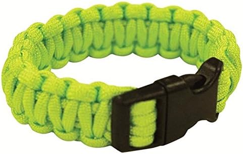 eGear Survival Essentials Para Survival Bracelet, Lime