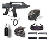 NEW SMART PARTS SP8 BLACK PAINTBALL MARKER PACKAGE 3