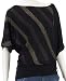 Sports : Hooch Groom Stripe Batwing Strickpullover Hooch Black (BK001)