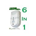 Home Sentinel - Indoor Pest Control Repeller with Ultrasonic, Electromagnetic, Ionizer & Auto Night Light