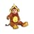 Rubies EZ-On Romper Costume, Monkey See Monkey Do, 6 to 12 Months