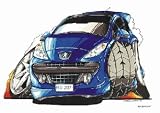 Review The Moneyman  / PEUGEOT 207 KOOLART image CERAMIC MUG 2016