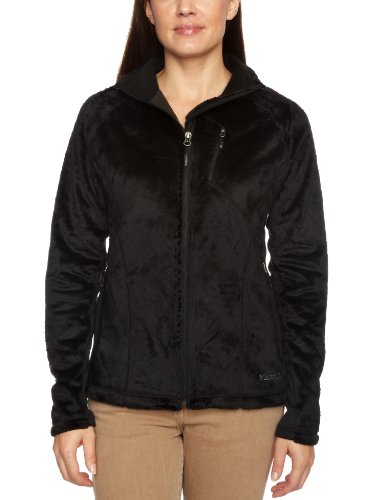 Marmot Damen Highloft Fleece Jacke Solar Flair 88040, black, S