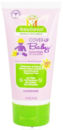 Babyganics Mineral Based Sunscreen Spray, SPF 50+ 6 oz