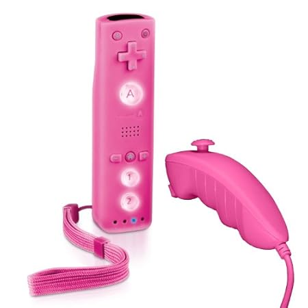 Pro Pack Mini Plus Controller Set for Wii - Pink