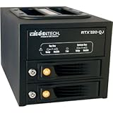 WiebeTech RTX RTX220-QJ Hard Drive Array - 2 x HDD Installed - 2 TB Install ....