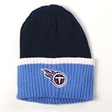 Tennessee Titans Officially Licensed NFL Reebok Youth Size Cuffed Knit Hat (best fit for ages 7 - 14)