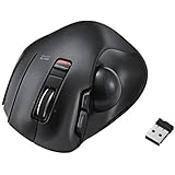 ELECOM Wireless Trackball Mouse w/5 button & tilt function Black M-XT1DRBK from Japan