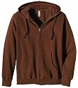 ECOnscious Men's 80% Organic Cotton 20% Polyester Fleece Zip Hoody