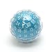 Opaque "Zocchihedron" Blue with white 100-sided Die