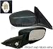 2005, 2006, 2007 Honda Accord Hybrid Passenger Side Mirror Head Assembly - Power Heated Foldaway Graphite Pearl Clearcoat Sedan