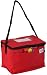 Insulated Lunch Cooler Bag, Red