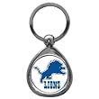 Set of 2 Detroit Lions High-Polish Chrome Key Tag - NFL Football - Fan Shop Sports Team Merchandise
