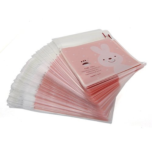 Amazon 100Count Bunny Plastic Treat Bags Only 4.53 Shipped