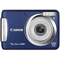 Canon PowerShot A480 10 MP Digital Camera with 3.3x Optical Zoom and 2.5-inch LCD (Blue)