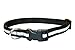 Small Reflective Black Dog Collar: 5/8