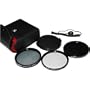 Bower VFK58C 58MM Digital Hi Resolution UV Cpl ND4 Filter Set f/ Digital and Video Cameras