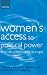 Confronta prezzi Women s Access to Political Power in Post-Communist Europe (Gender & Politics)