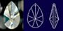 1.5" 30% Lead Teardrop Suncatcher Crystal Prism