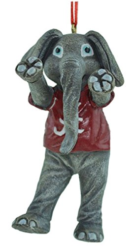 Alabama Crimson Tide NCAA Mascot Christmas Ornament
