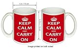 Keep Calm and Carry On Coffee Mug, World War II Image on Mug!