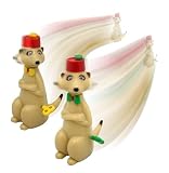 Wind Up Racing Meerkats - Pack of 2IMAGE