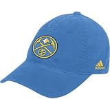 adidas Denver Nuggets Light Blue Basic Team Logo Flex Fit Hat