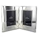Wedgwood Double 5 x 7 Silver Photo Frame