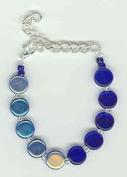 Golf Stroke Counter Bracelet Blue