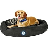 Battersea Dogs Home Print Donut Cat and Dog Bed - 90cm