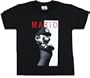 Nintendo Mario Black & White Youth Boy's T-Shirt