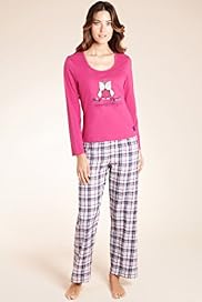 Pure Cotton Long Sleeve Checked Print Pyjamas