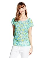 Marc Cain Blusa Seda (Aguamarina)