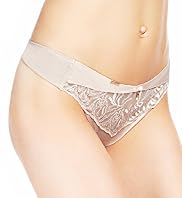 Autograph Low Rise Floral Embroidered Thong