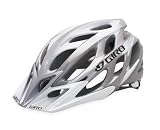  : Giro E2 Bike Helmet (Silver/White, Medium)