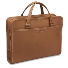 Hartmann Belting Leather File Zip Briefcase