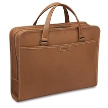Hartmann Belting Leather File Zip Briefcase