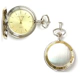Colibri Pocket Watch Diamond Cut Bezel Wooden Box PWS095891C