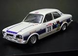 Diecast Model Ford Escort Mk I RS2000 Roger Clark/J. Porter (1974) in White