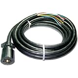 Conntek ROJ Black 7 Way Plug Inline Trailer Cord