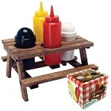 - Picnic Table Condiment Set