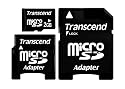 Transcend 2GB MicroSD Card with 3 In 1 Adapter