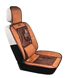 read full review Cooling Summer bamboo mat car seat cover Brown 1 piece (Antique Style)