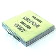 Never Quit Elegant White Mirror Compact Swarovski Cryst