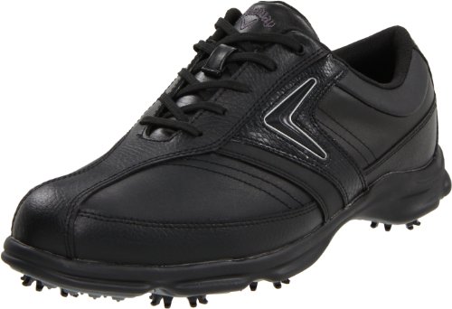 Callaway Men's C Tech Saddle M162-02 Golf Shoe,Black/Black,7 