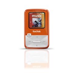 SanDisk Sansa Clip Zip MP3-Player 4GB (2,8 cm (1,1 Zoll) Display, Radio) orange