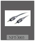 6 FOOT 3.5MM TO 3.5MM FIBER CABLE ASSEMBLY